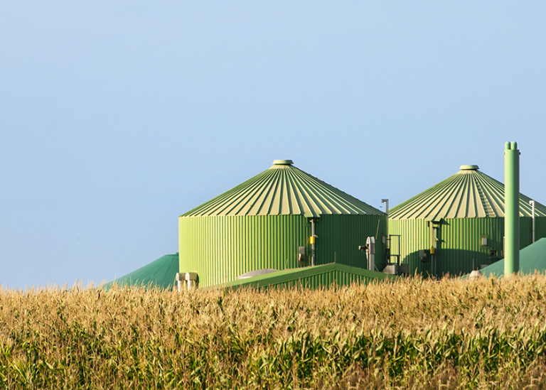 Biogas Production - CH4, CO2 & H2O measurement